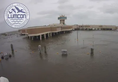 lumcon louisiana universities marine consortium hurricane laura category 3 category 4 tropical storm marco gulf coast texas